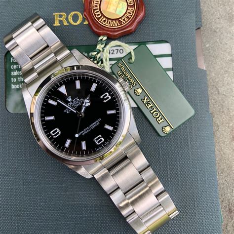 rolex explorer 114270 value|rolex explorer 114270 review.